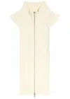 Veronica Beard Uptown Dickey Wool And Cashmere-blend Jacket Insert In Neutral