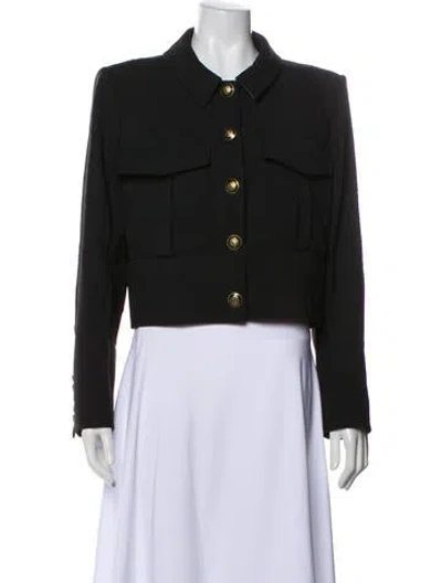 Pre-owned Veronica Beard Utility Jacket In Black