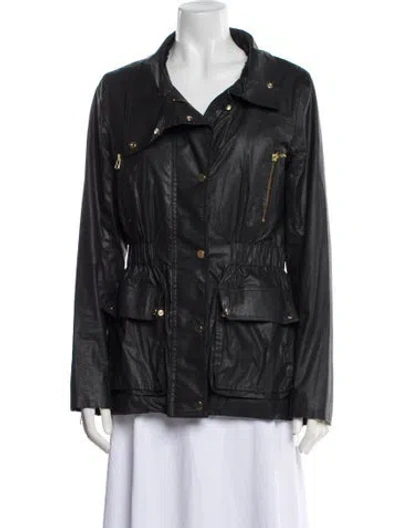Pre-owned Veronica Beard Utility Jacket In Gray