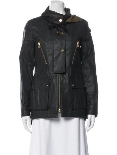 Pre-owned Veronica Beard Utility Jacket In Gray