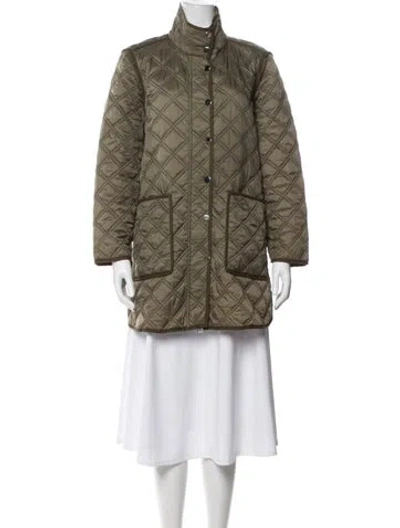 Pre-owned Veronica Beard Utility Jacket In Green