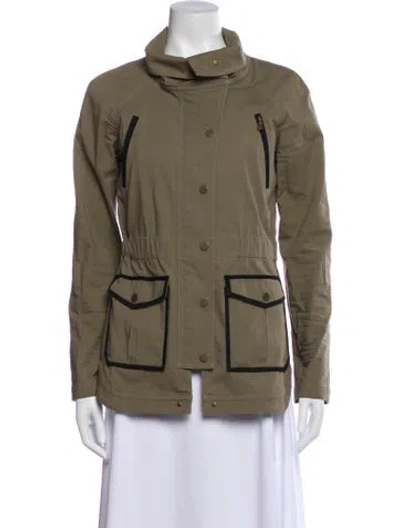 Pre-owned Veronica Beard Utility Jacket In Neutral