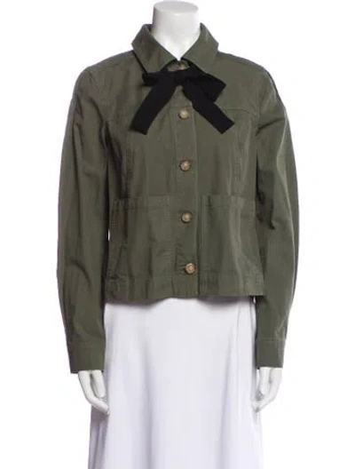 Pre-owned Veronica Beard Utility Jacket W/ Tags In Green