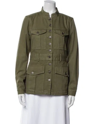 Pre-owned Veronica Beard Utility Jacket W/ Tags In Green