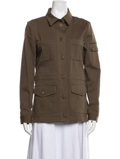 Pre-owned Veronica Beard Utility Jacket W/ Tags In Green