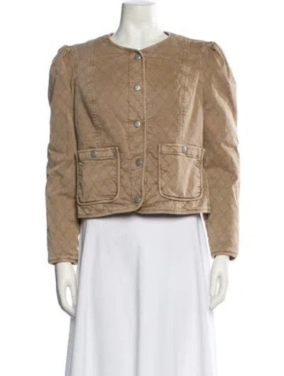 Pre-owned Veronica Beard Utility Jacket W/ Tags In Neutral