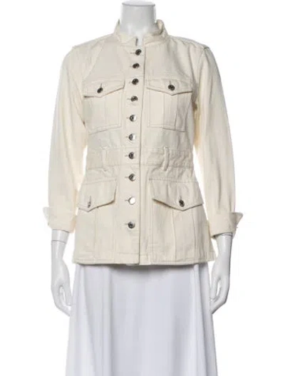 Pre-owned Veronica Beard Utility Jacket W/ Tags In Neutral