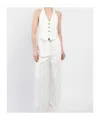 Veronica Beard V-neck Sleeveless Vest