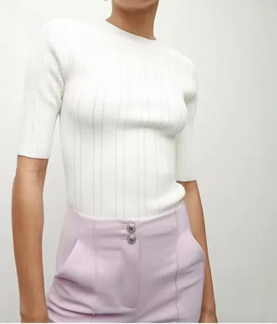 Veronica Beard Vaari Top In Off White