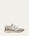 Veronica Beard Valentina Mesh Net Retro Sneakers In Chiffon/lily