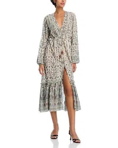 Veronica Beard Vani Midi Dress In Multi