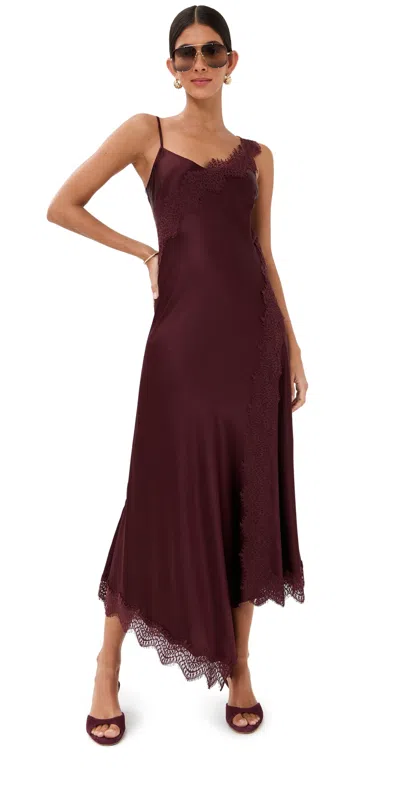 Veronica Beard Vernon Dress Raisin In Purple