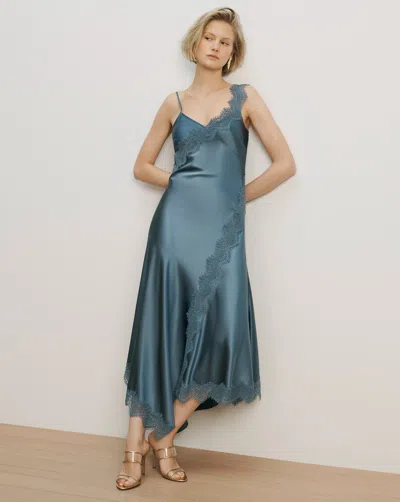 Veronica Beard Vernon Lace Maxi Dress In Green
