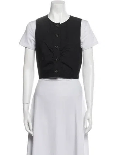 Pre-owned Veronica Beard Vest In Blue