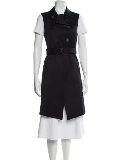 Pre-owned Veronica Beard Vest In Blue