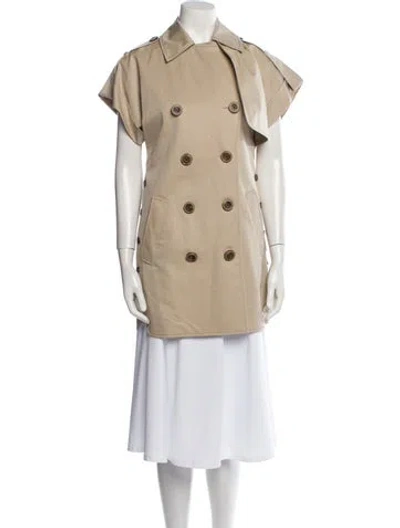 Pre-owned Veronica Beard Vest In Neutral