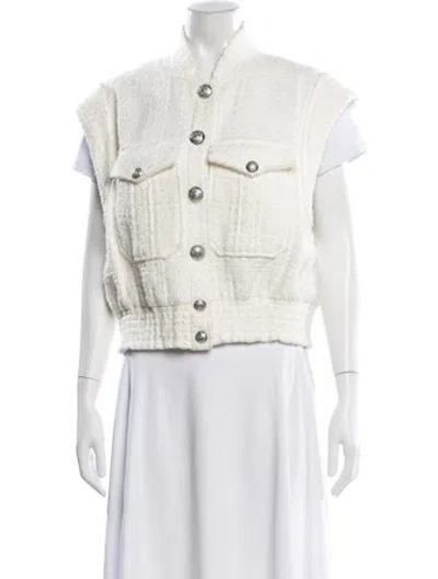 Pre-owned Veronica Beard Vest In Neutral