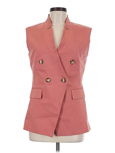 Pre-owned Veronica Beard Vest In Pink