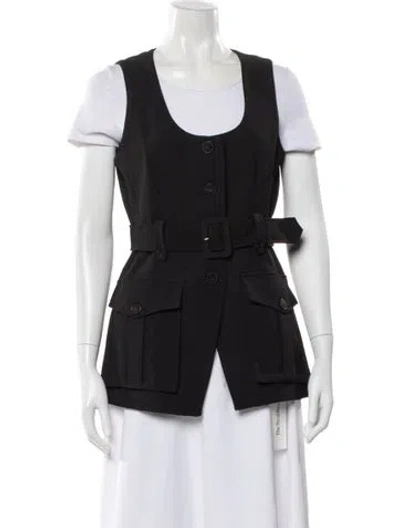 Pre-owned Veronica Beard Vest W/ Tags In Black