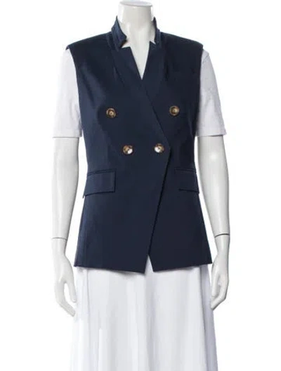 Pre-owned Veronica Beard Vest W/ Tags In Blue