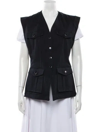 Pre-owned Veronica Beard Vest W/ Tags In Blue