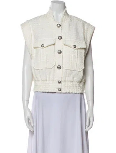 Pre-owned Veronica Beard Vest W/ Tags In Neutral