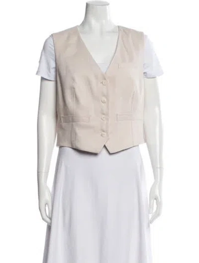 Pre-owned Veronica Beard Vest W/ Tags In Neutral