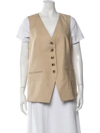 Pre-owned Veronica Beard Vest W/ Tags In Neutrals