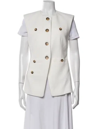 Pre-owned Veronica Beard Vest W/ Tags In White