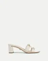 Veronica Beard Via Embossed Slide Sandal In Multi