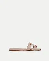 Veronica Beard Via Slide Sandal In Pink