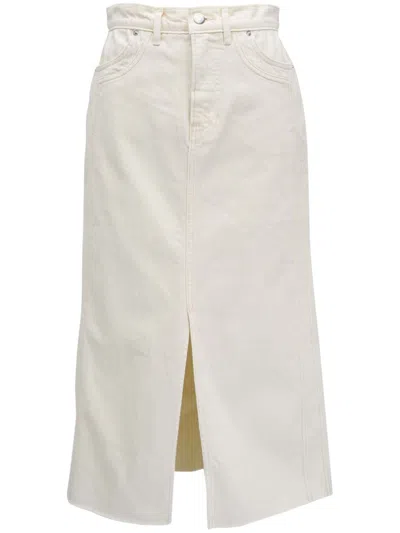 Veronica Beard Victoria Skirt In White