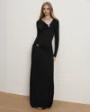 Veronica Beard Viela O-ring Maxi Dress In Black