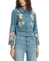 Veronica Beard Vikaria Jacket In Blue