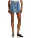Veronica Beard Vilma Mini Skirt In Sun Burst In Blue