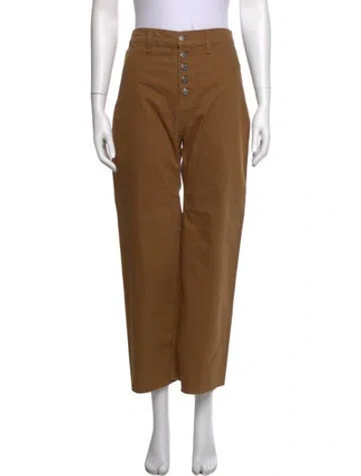 Pre-owned Veronica Beard Vintage Wide Leg Pants In Neutral