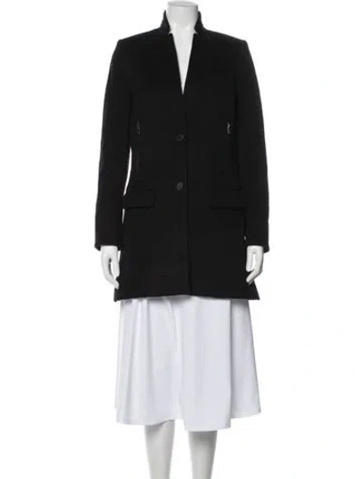 Pre-owned Veronica Beard Virgin Wool Blazer In Black