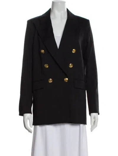 Pre-owned Veronica Beard Virgin Wool Blazer In Gray