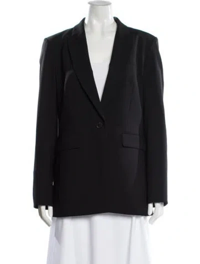 Pre-owned Veronica Beard Virgin Wool Blazer In Gray