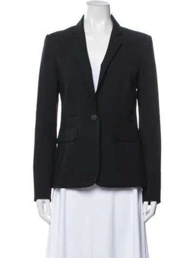 Pre-owned Veronica Beard Virgin Wool Blazer In Gray
