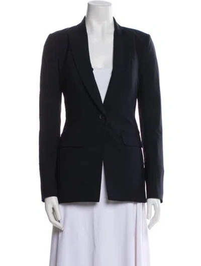Pre-owned Veronica Beard Virgin Wool Blazer In Multi