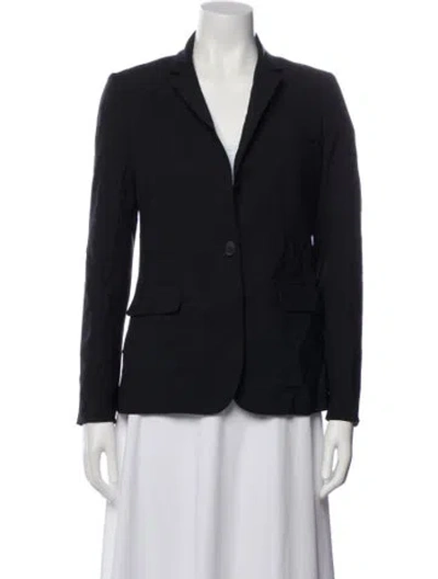 Pre-owned Veronica Beard Virgin Wool Blazer In Multi