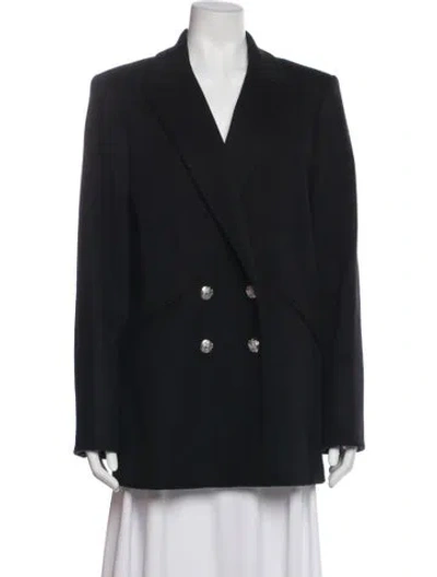 Pre-owned Veronica Beard Virgin Wool Blazer W/ Tags In Gray