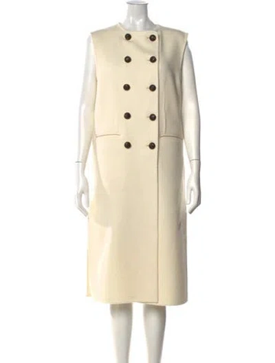 Pre-owned Veronica Beard Virgin Wool In Neutral