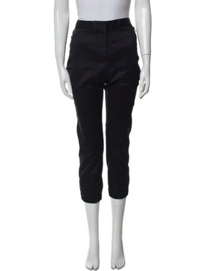 Pre-owned Veronica Beard Virgin Wool Skinny Leg Pants In Blue