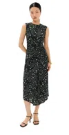 Veronica Beard Viviana Midi Dress In Black Multi