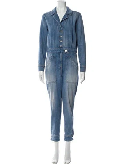 Pre-owned Veronica Beard V-neck Jumpsuit In Black