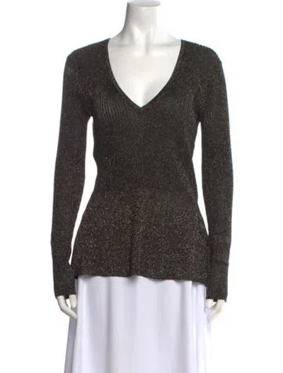 Pre-owned Veronica Beard V-neck Sweater