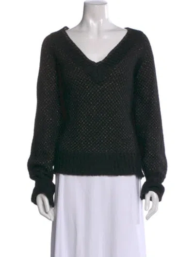 Pre-owned Veronica Beard V-neck Sweater