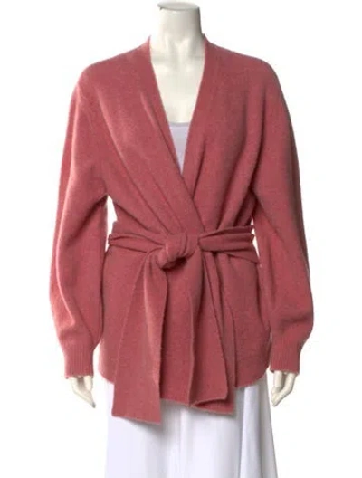 Pre-owned Veronica Beard V-neck Sweater In Pink